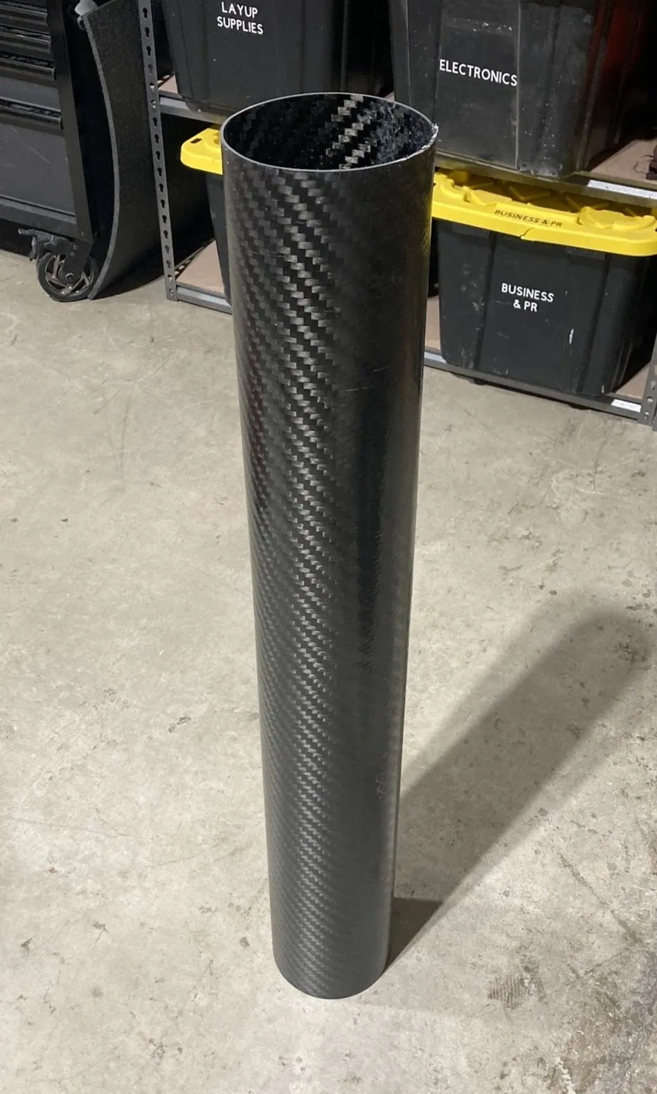 Carbon Fiber Body Tube Built In-House