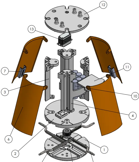 ADS Exploded CAD Assembly