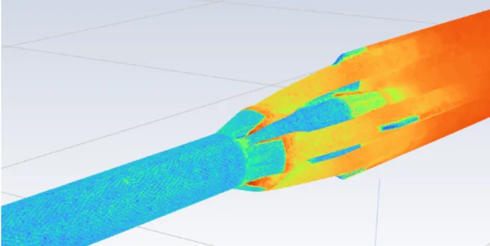 CFD Model of ADS Flaps
